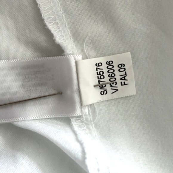 Old Navy White Cotton Shirt Sz M - Picture 7 of 9